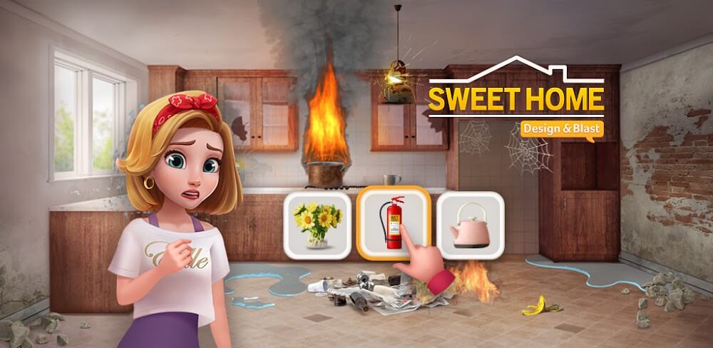 Sweet Home: Design & Blast screenshot 1