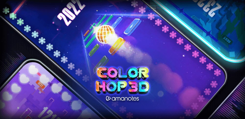 Color Hop 3D – Music Game screenshot 1