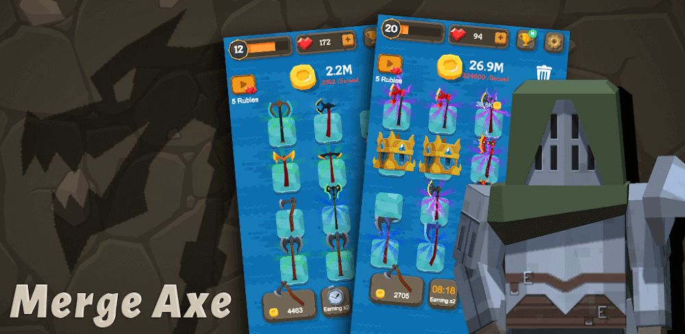 Merge Axe screenshot 1