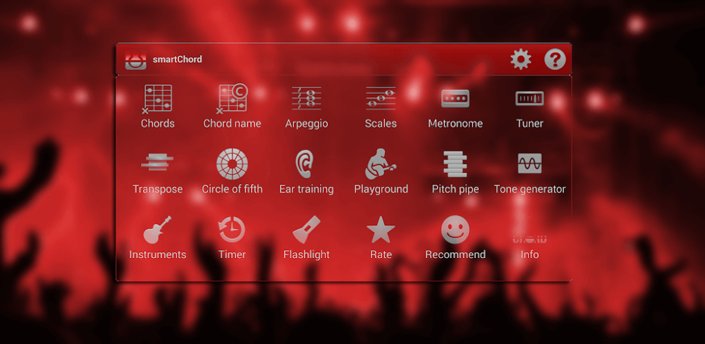 smart Chords: 40 guitar tools… screenshot 1