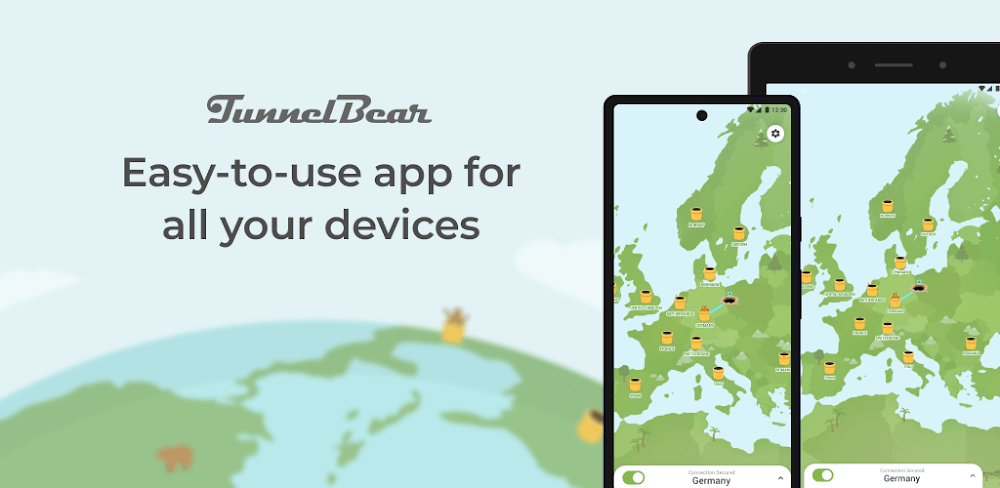 TunnelBear VPN screenshot 1