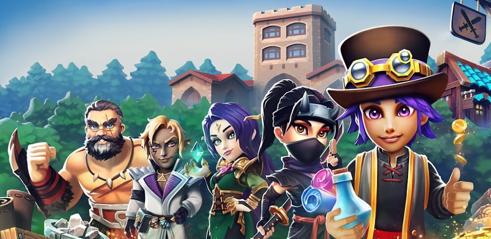 Shop Titans: RPG Idle Tycoon screenshot 1
