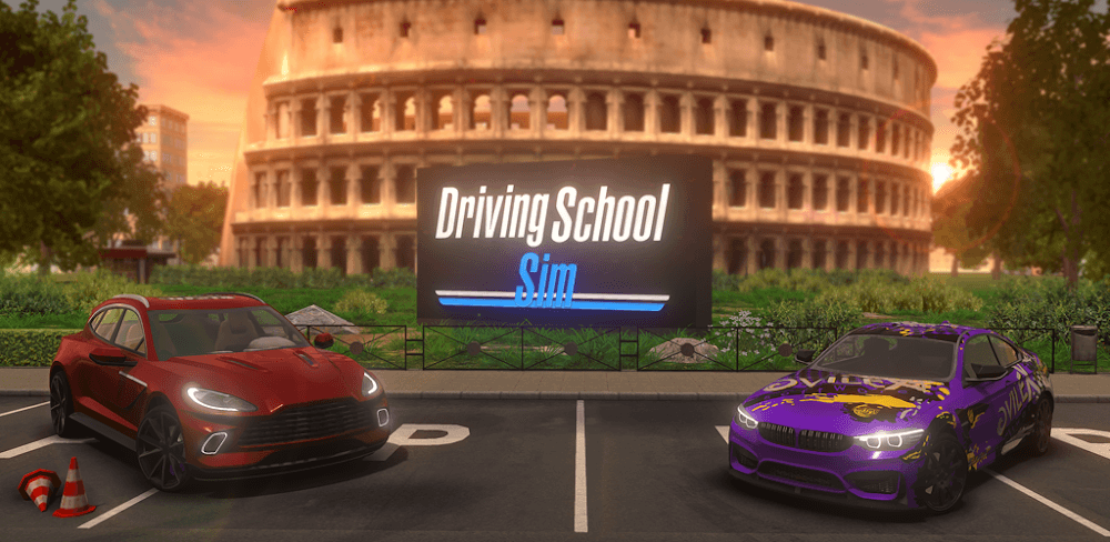 Driving School Sim screenshot 1
