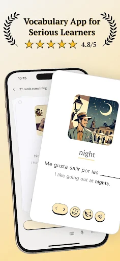 Vocabulary flashcards: Vocabuo MOD screenshot 1