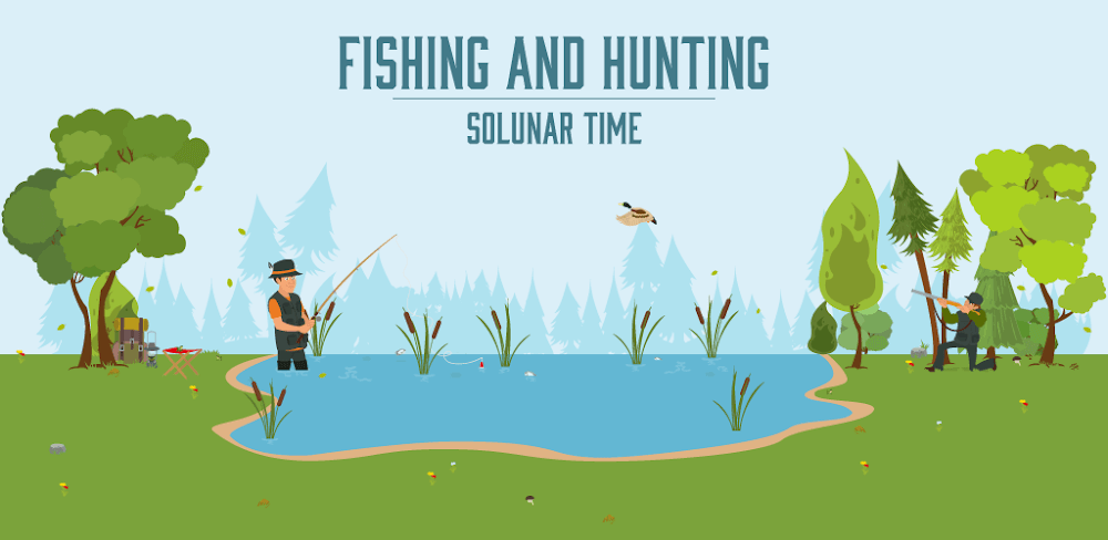 Fishing & Hunting Solunar Time screenshot 1