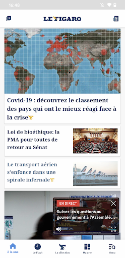 Le Figaro MOD screenshot 1