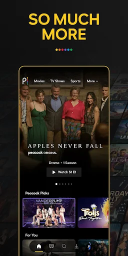 Peacock TV screenshot 1