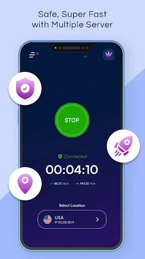 VPN Pronto MOD screenshot 1