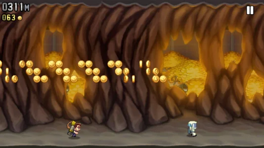 Jetpack Joyride (MOD, Unlimited Coins) screenshot 1