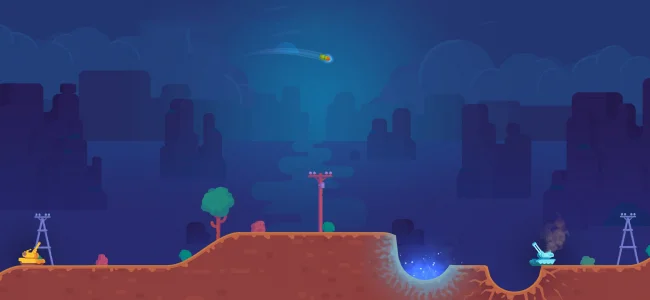 Tank Stars Remastered (MOD, Unlimited Coins) screenshot 1