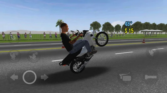 Moto Wheelie 3D (MOD, Unlimited Money) screenshot 1
