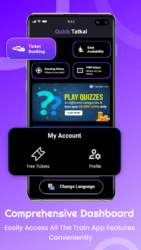 Auto Train Ticket Booking MOD screenshot 1