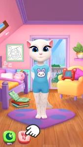 My Talking Angela 2 (MOD, Unlimited Money) screenshot 1