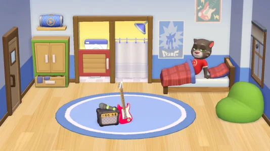 My Talking Tom Friends 2 (MOD, Unlimited Money) screenshot 1