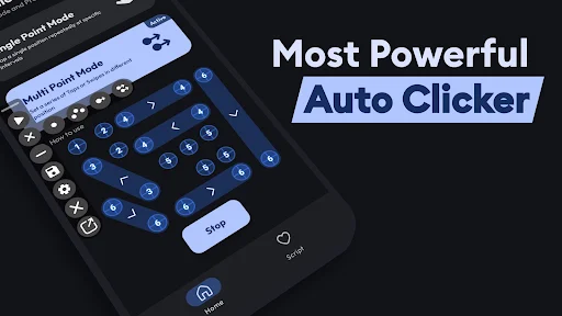 Flow Auto Clicker: Auto Tapper MOD screenshot 1