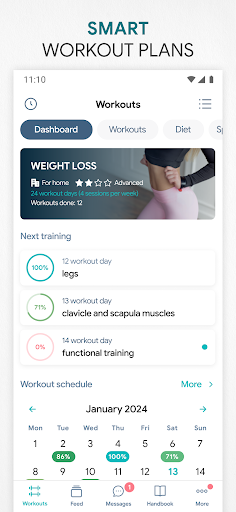 Fitness App MOD screenshot 1