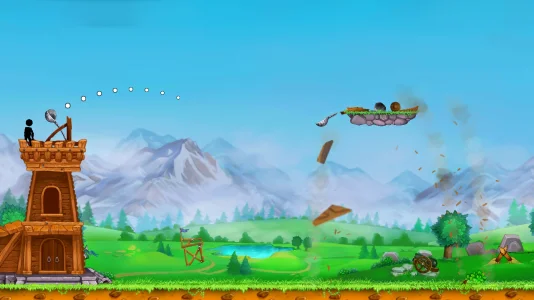 The Catapult 2 (MOD, Unlimited Coins) screenshot 1