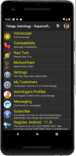Vedic Astrology Telugu MOD screenshot 1