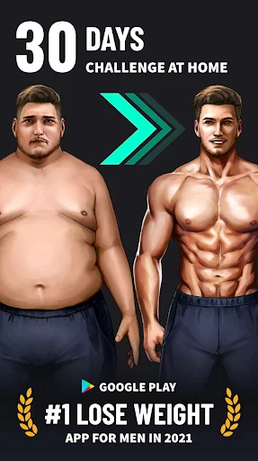 Lose Weight App for Men MOD screenshot 1