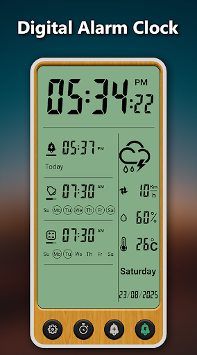 Alarm clock Pro MOD screenshot 1
