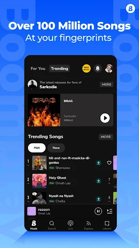 Boomplay screenshot 1