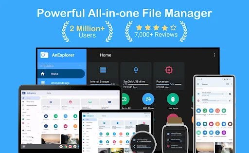 AnExplorer TV File Manager MOD screenshot 1