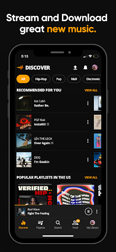 Audiomack MOD screenshot 1
