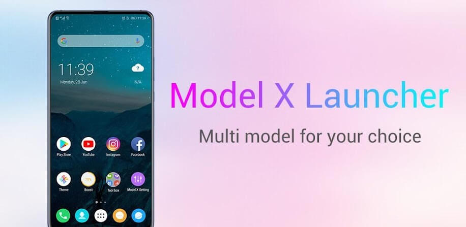 X Launcher screenshot 1