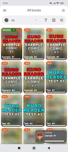 Kuro Reader+ Pro MOD screenshot 1