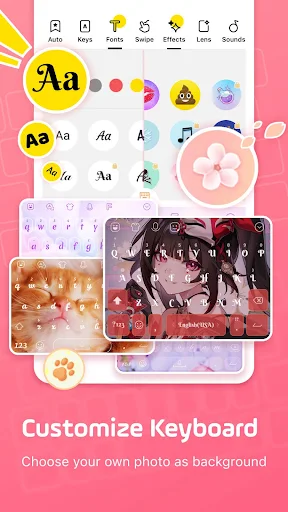 Facemoji AI Emoji Keyboard MOD screenshot 1
