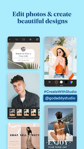GoDaddy Studio MOD screenshot 1