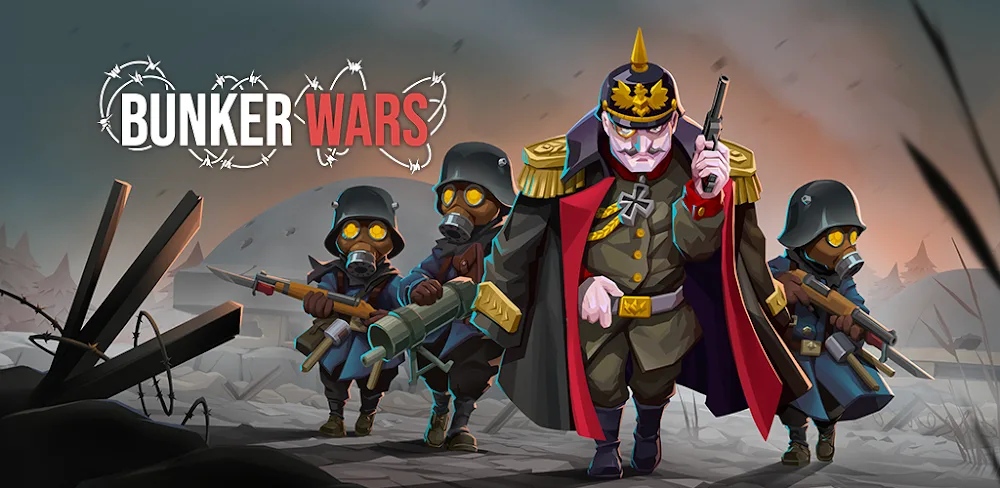 Bunker Wars: WW1 RTS Game screenshot 1