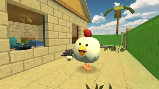 Chicken Gun (MOD, Unlimited Coins) screenshot 1