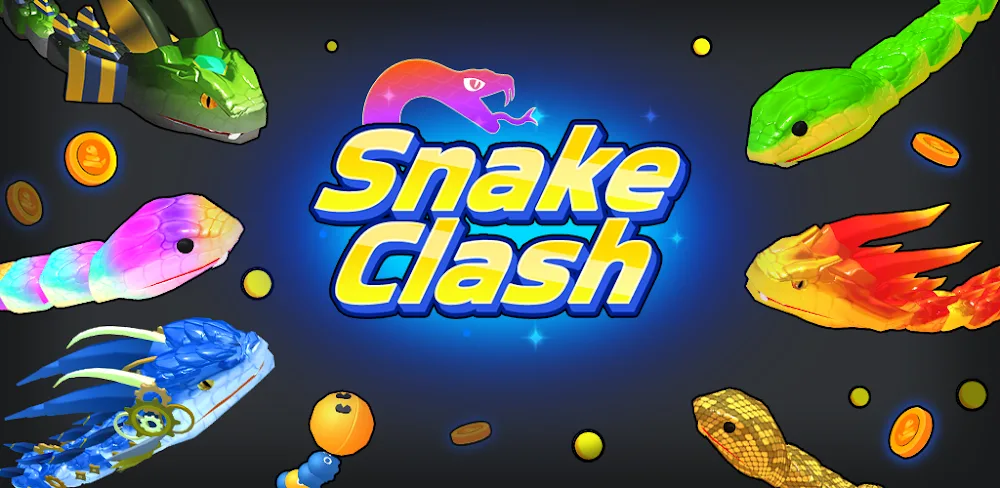Snake Clash! screenshot 1
