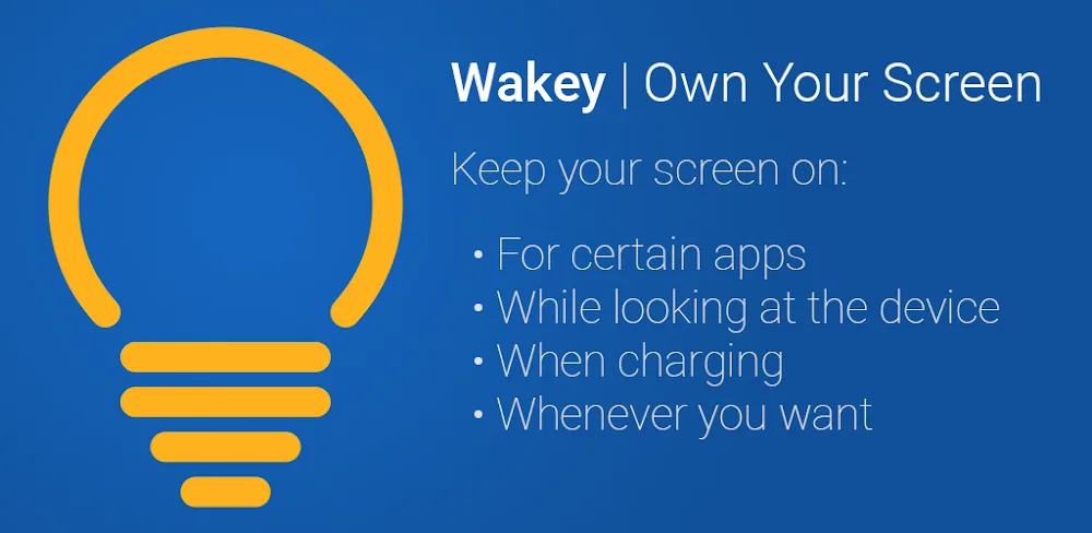 Wakey: Keep Screen On screenshot 1