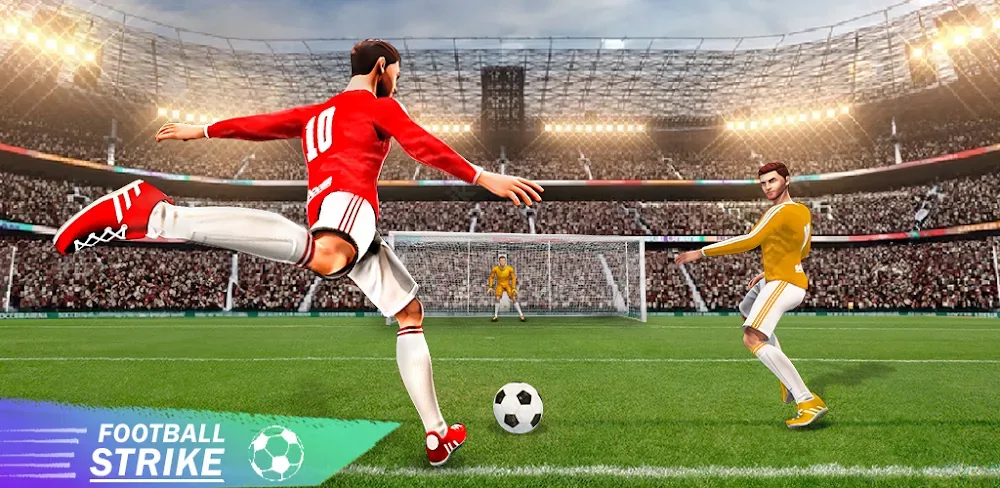 Soccer Kicks Strike Game screenshot 1