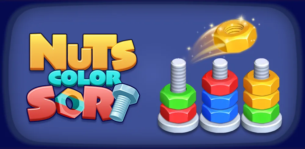 Nuts Color Sort: Sorting Games screenshot 1