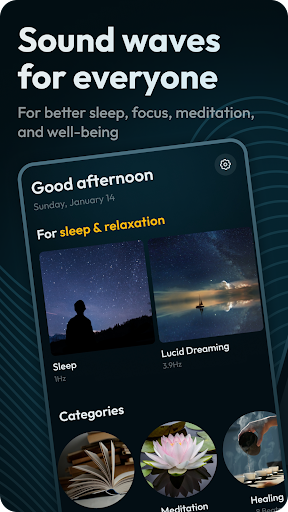 Binaural Beats Brainwaves screenshot 1