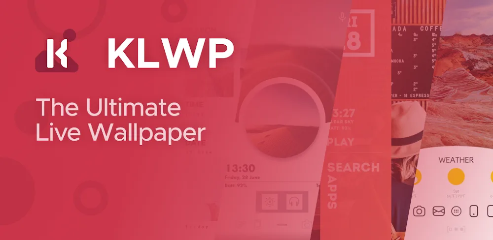 KLWP Live Wallpaper Maker (Kustom LWP) screenshot 1