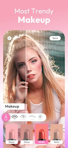 YouCam Makeup MOD screenshot 1