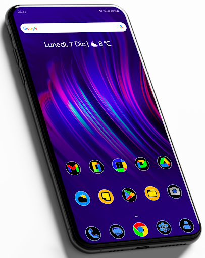 Pixly Fluo – Icon Pack screenshot 1