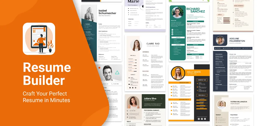 Fast CV Maker: Resume Builder screenshot 1