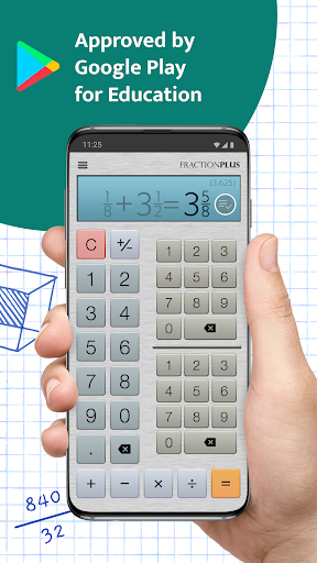 Fraction Calculator Plus screenshot 1