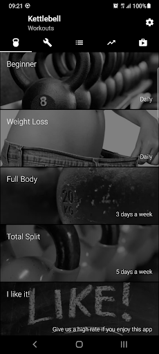 Kettlebell Home Workout MOD screenshot 1