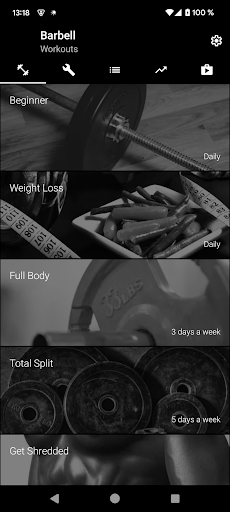 Barbell Workout at Home & Gym MOD screenshot 1