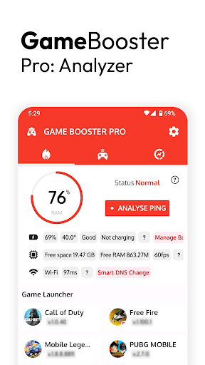 Game Booster Pro screenshot 1