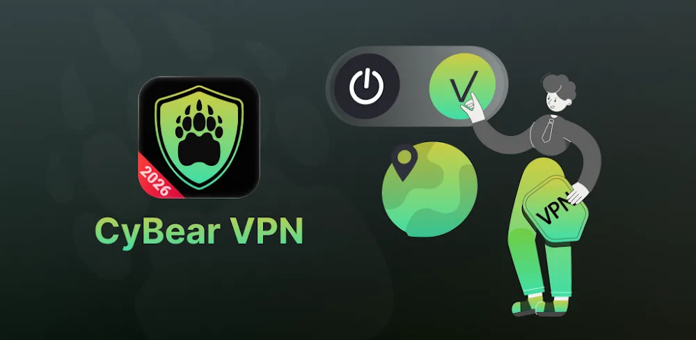 CyBear VPN – Fast VPN Proxy screenshot 1