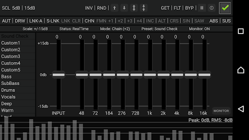 RE Equalizer FX screenshot 1