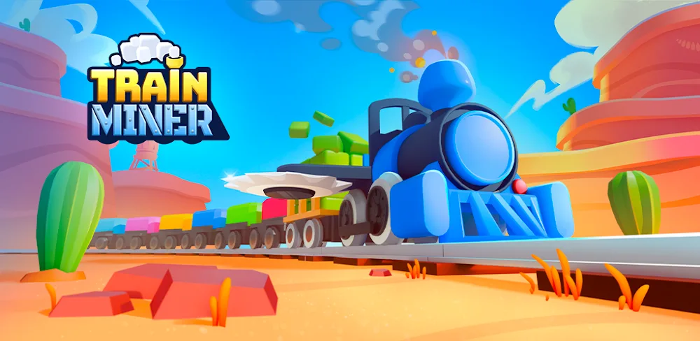 Train Miner: Idle Railway Game screenshot 1