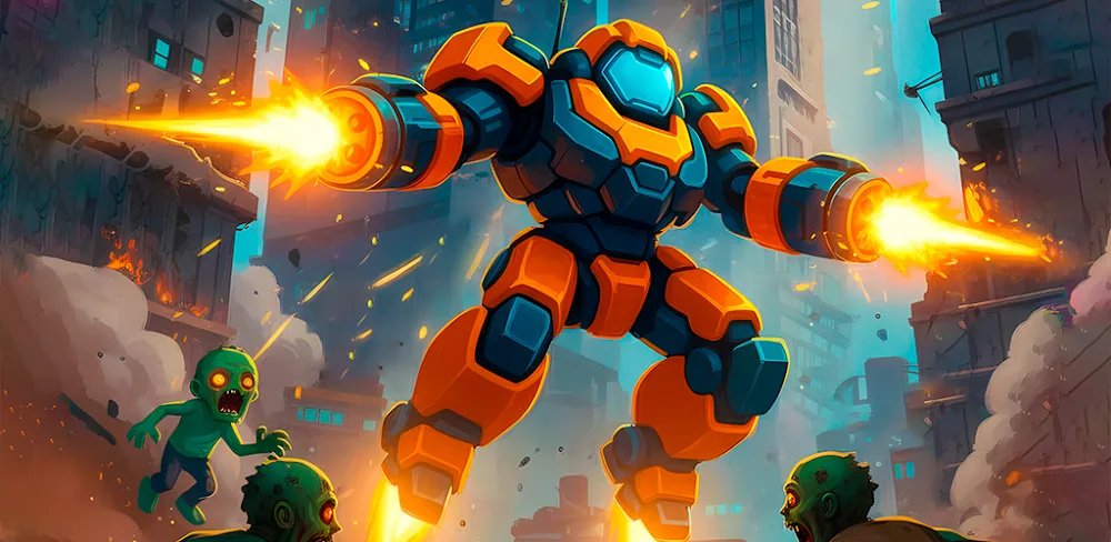 Robot Survivor 3D: Mech Battle screenshot 1